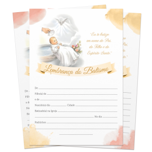 LB-072 - Lembrança de Batismo