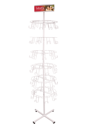 EX-051 - Expositor de Chão 6 Bandejas