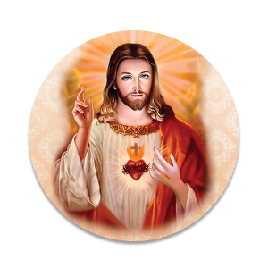 TFM-021 - Adesivos TFM - Sagrado Coração de Jesus