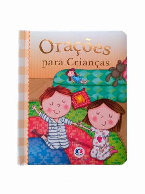 LIV-003 - Livro Orações para Crianças Capa Almofadada LIV-003 - Livro Orações para Crianças Capa Almofadada