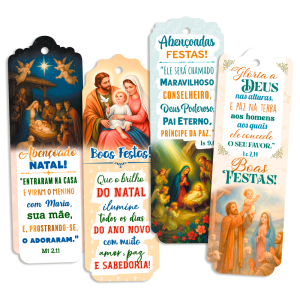 KMPN-001 - Marca Página Natal - Sagrada Família - 180 unidades KMPN-001 - Marca Página Natal - Sagrada Família - 180 unidades