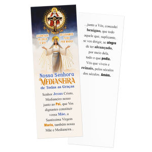 MP-034 - Marca Página - Nossa Senhora Medianeira - 50 unidades