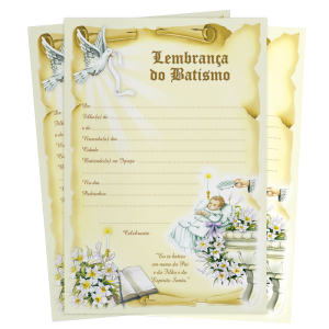 LB-044 - Lembrança de Batismo LB-044 - Lembrança de Batismo