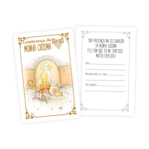 LP-013 - Lembrancinha de Crisma  - 100 unidades