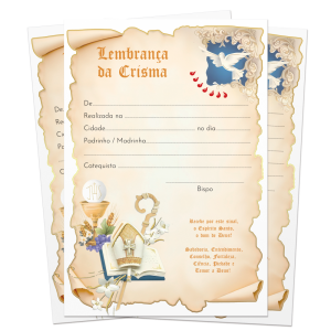 LB-079 - Lembrança de Crisma