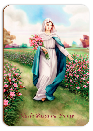 PDS-002 - Placa de Santo Maria Passa na Frente