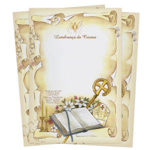LS-057 - Lembrança de Crisma - Sem texto
