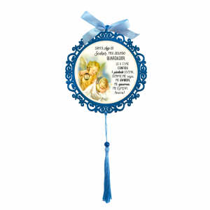 AC-007 - Adorno Carinhoso de Anjo Azul