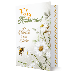 D-005 - Cartão Dizimista Feliz Aniversário D-005 - Cartão Dizimista Feliz Aniversário