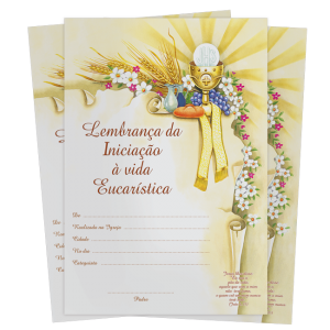 LB-068 - Lembrança da Iniciação a vida Eucarística
