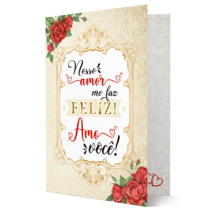 M-351 - Cartão de Amor / namorados