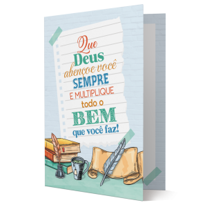 M-496 - Cartão Parabéns Professor