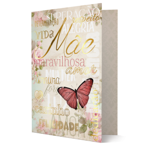 MA-011 - Cartão Mãe, quero mostrar toda a minha gratidão...