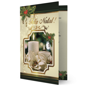 Cartão Que o Natal não seja apenas festa para uma noite. Mas que possa ser vida, luz e esperança... - NH-040 Cartão Que o Natal não seja apenas festa para uma noite. Mas que possa ser vida, luz e esperança... - NH-040