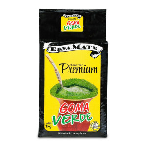 Erva-mate Goma Verde - Premium - Embalada à Vácuo -
