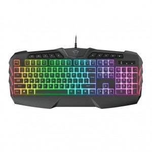Teclado Semi Mecanico Trust Gxt 881 Odyss 6 Cores