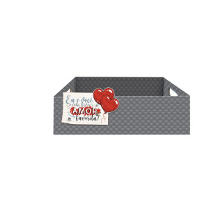 KIT C/6 CAIXAS EU E VOCÊ MINHA HISTÓRIA DE AMOR...P 8,5X27X16