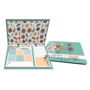 PLANNER SEMANAL C/ CAPA 54 FLS JARDIM 1 15X20,5