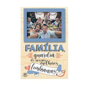 PORTA RETRATO DE MESA P FAMÍLIA GUARDIÃ... 18X11,5