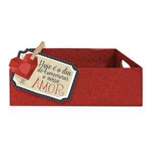 KIT C/6 CAIXAS HOJE É O DIA DE COMEMORAR... G 8,5X30X19