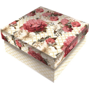 CAIXA RIGIDA QUADRADA ESPECIAL - 216 - Kit c/6 tamanhos - 1 peça cada