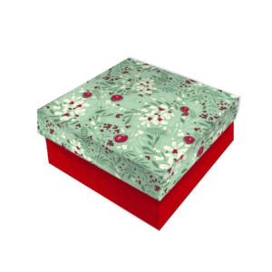 CAIXA RIGIDA QUADRADA - 191 - Kit c/4 tamanhos - 1 peça cada