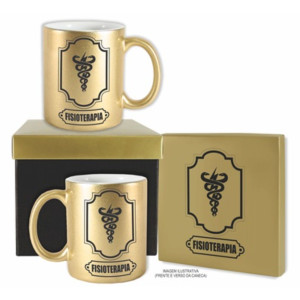 CANECA DOURADA FISIOTERAPIA  PROFISSÕES