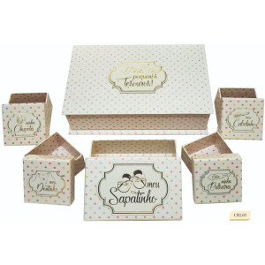 CAIXA RIGIDA LEMBRANÇAS POÁ 27,5X18X6,5