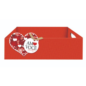 KIT C/6 CAIXAS AMO VOCÊ...G 8,5X30X19