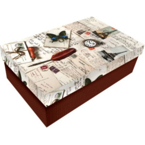 CAIXA RIGIDA RETANGULAR - 62 -  Kit c/4 tamanhos - 1 peça cada