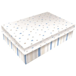 CAIXA RIGIDA RETANGULAR - 04 -  Kit c/4 tamanhos - 1 peça cada