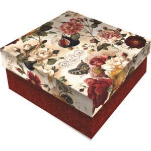 CAIXA RIGIDA QUADRADA ESPECIAL - 210 - Kit c/6 tamanhos - 1 peça cada