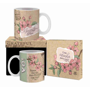 CANECA CERÂMICA VÓ CEREJEIRA