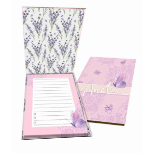BLOCO PARA ANOTAÇÃO COM 60 FLS ANOTE...MÃE LAVANDA 14,5X11