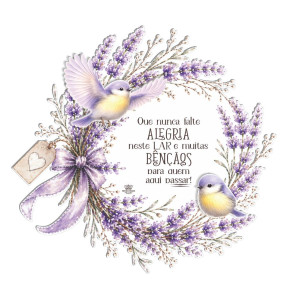 MÓBILE DE PAREDE COM APLIQUE QUE NUNCA FALTE ALEGRIA...23X25