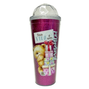 COPO SUA VIDA É UM PRESENTE... 650 ML