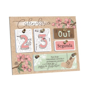 CALENDÁRIO PERMANENTE CEREJEIRA 18X22