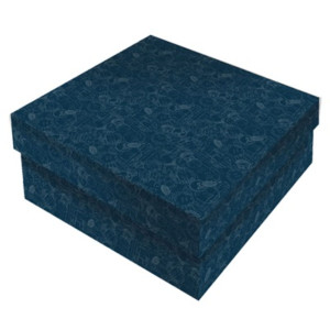 CAIXA RIGIDA QUADRADA - 113 - Kit c/4 tamanhos - 1 peça cada