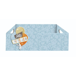 KIT C/6 CAIXAS FELIZ ANIVERSÁRIO...BALÕES G 8,5X30X19