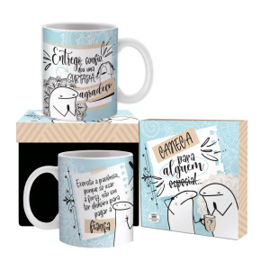 CANECA CERÂMICA BENTÔ...ENTREGO, CONFIO, DOU UMA SURTADA
