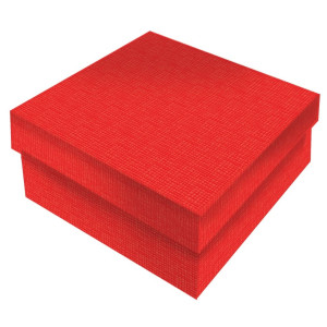 CAIXA RIGIDA QUADRADA ESPECIAL - 79 - Kit c/6 tamanhos - 1 peça cada