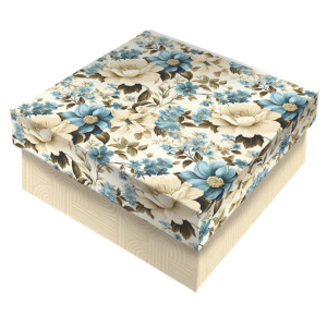 CAIXA RIGIDA QUADRADA - 10 - RELIGIOSO Kit c/4 tamanhos - 1 peça cada