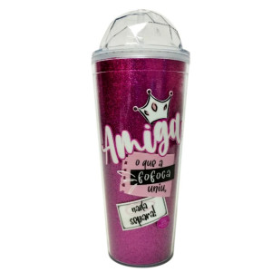COPO AMIGA O QUE A FOFOCA UNIU...650 ML 