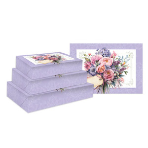 CAIXA DESMONTÁVEL - 105 - Kit c/3 tamanhos - 4 jogos