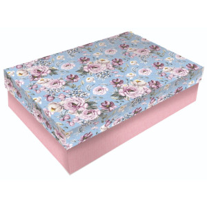 CAIXA RIGIDA RETANGULAR BAIXA - 36 - Kit c/4 tamanhos - 1 peça cada