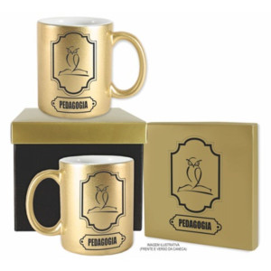 CANECA DOURADA PEDAGOGIA  PROFISSÕES