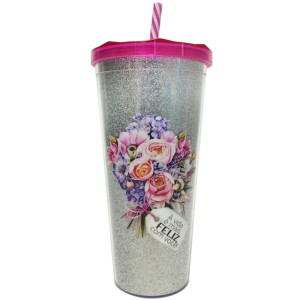 COPO A VIDA É MAIS FELIZ COM VOCÊ 650 ML 