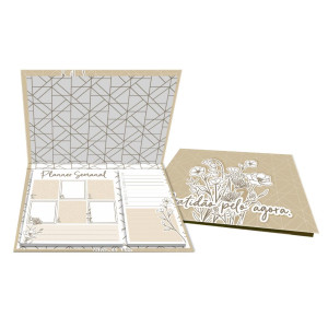 PLANNER SEMANAL C/ CAPA E 54 FLS ...AURORA 1 15X20,5