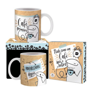 CANECA CERÂMICA BENTÔ...CAFÉ PRIMEIRO