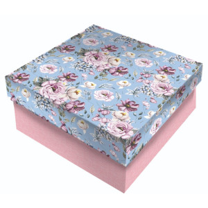 CAIXA RIGIDA QUADRADA - 103 - Kit c/4 tamanhos - 1 peça cada